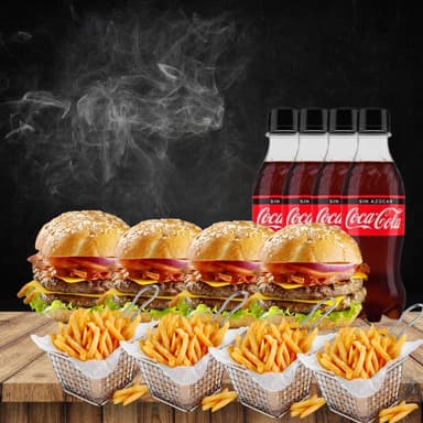 Combo familiar (COCA COLA)