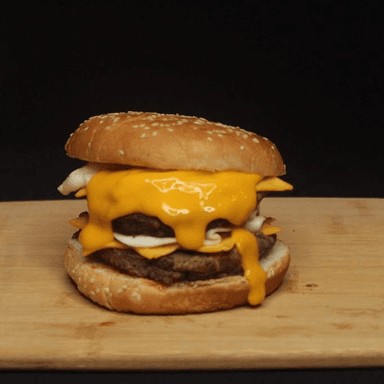 Hamburguesa 3 Quesos