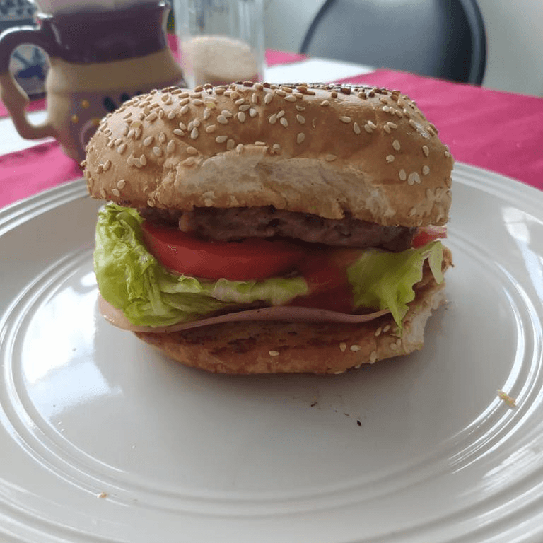 Hamburguesa Sencilla