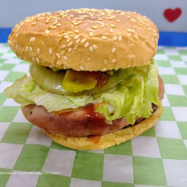 Hamburguesa de Arrachera