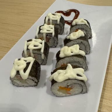 2 Rollos de Sushi con Cubierta de Alga