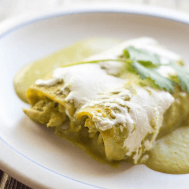 Enchiladas Verdes