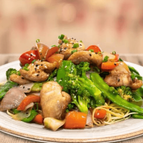 Pollo en Trozos con Verduras