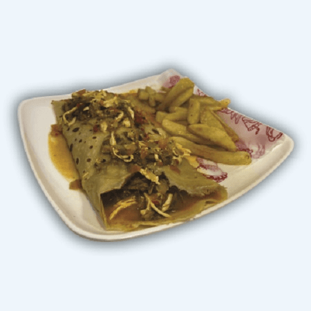 Crepe Mixto (Pollo y Carne)