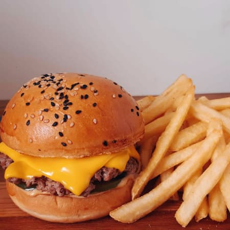 Burger Cheese Simple
