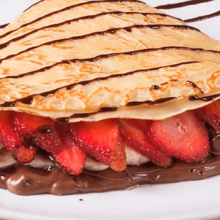Crepa de NUTELLA con Fresa