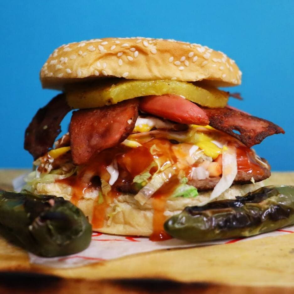 Hamburguesa Hawaiana