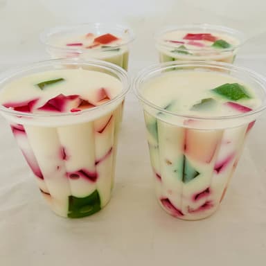 Gelatina Vaso Crema