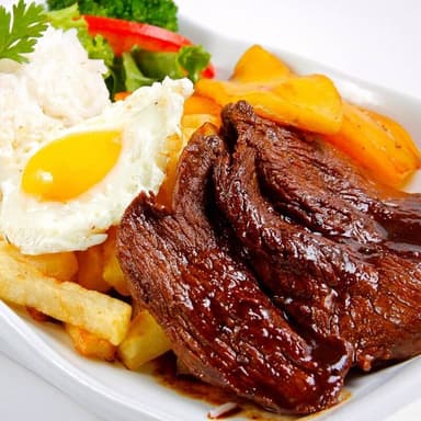 Bistec a lo Pobre