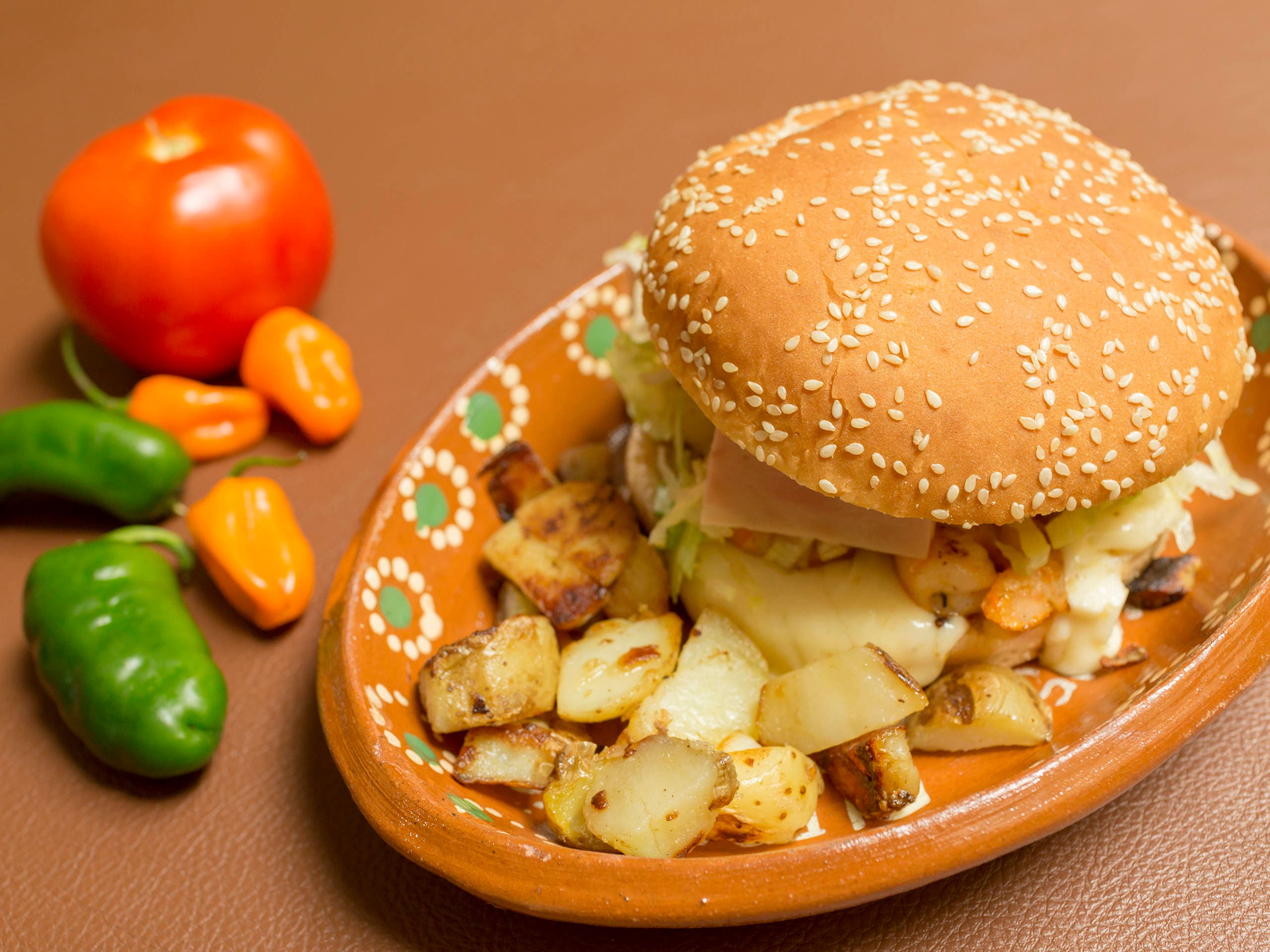 Hamburguesa de Camarón