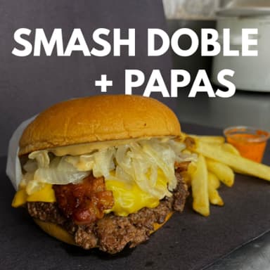 SMASH DOBLE C/ PAPAS