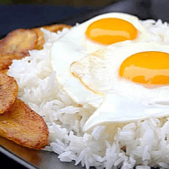 Arroz a la Cubana