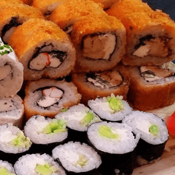 Sushi empanizado