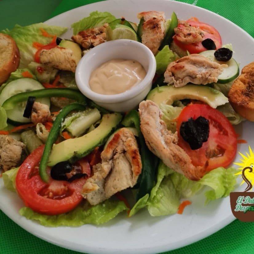 Ensalada Verde con Pollo