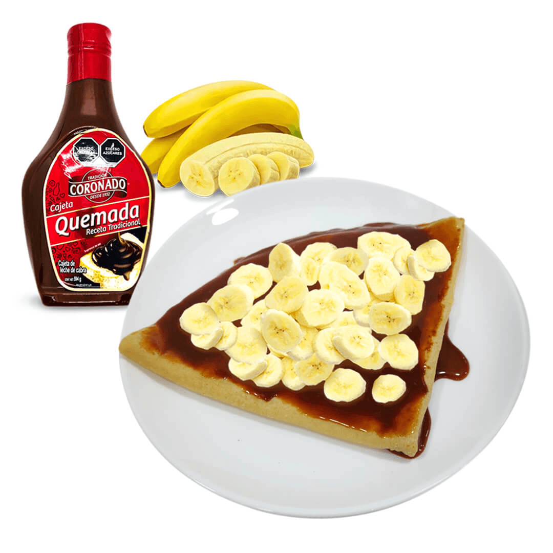 Cajeta con Platano