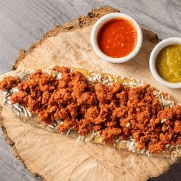 Huarache Bandera  Costra de Queso