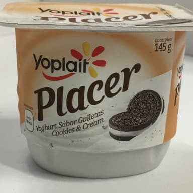 Placer sabor cookies and cream