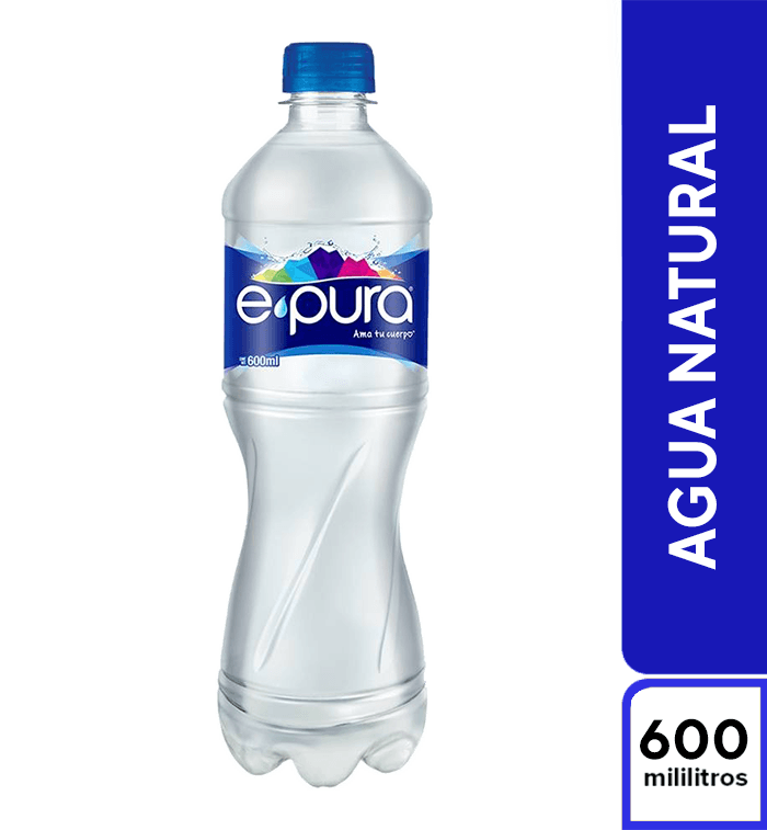 E-Pura Natural 600 ml.