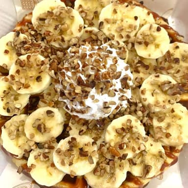 Waffle Dulce Banana