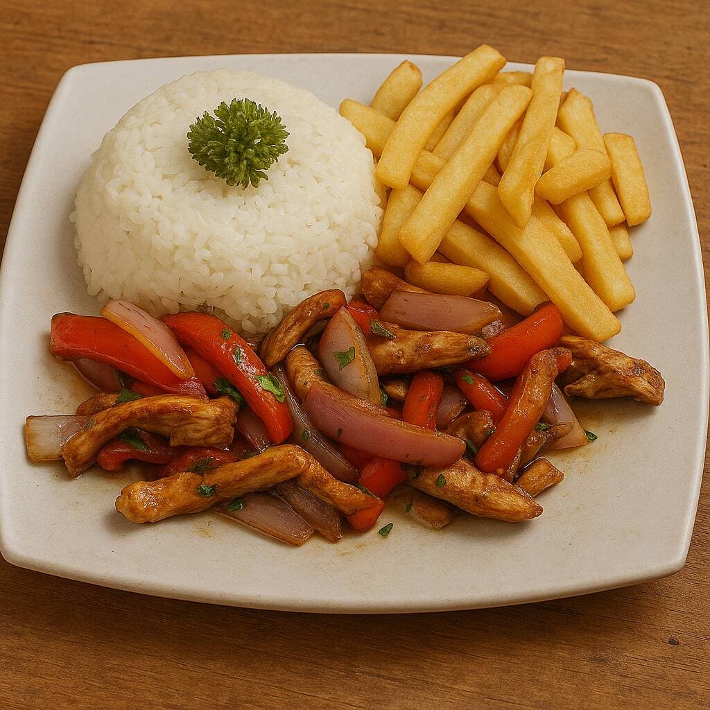 Pollo Saltado