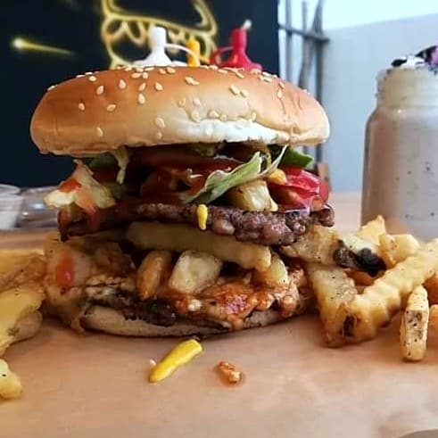 Burger Salsa BBQ
