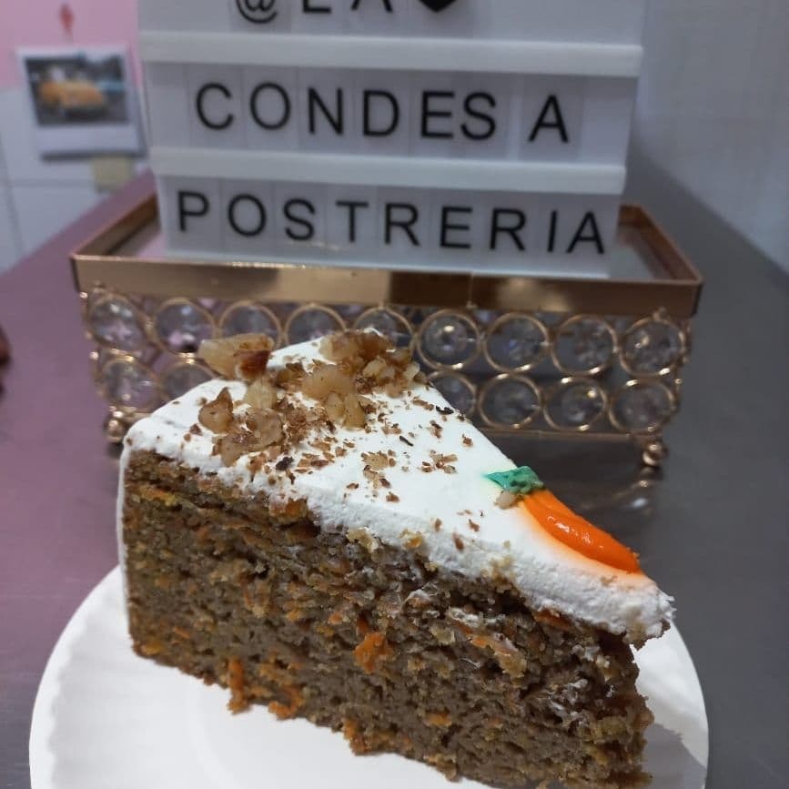 Rebanada Pastel de Zanahoria
