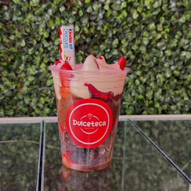 Fresas con Chocolate Kinder