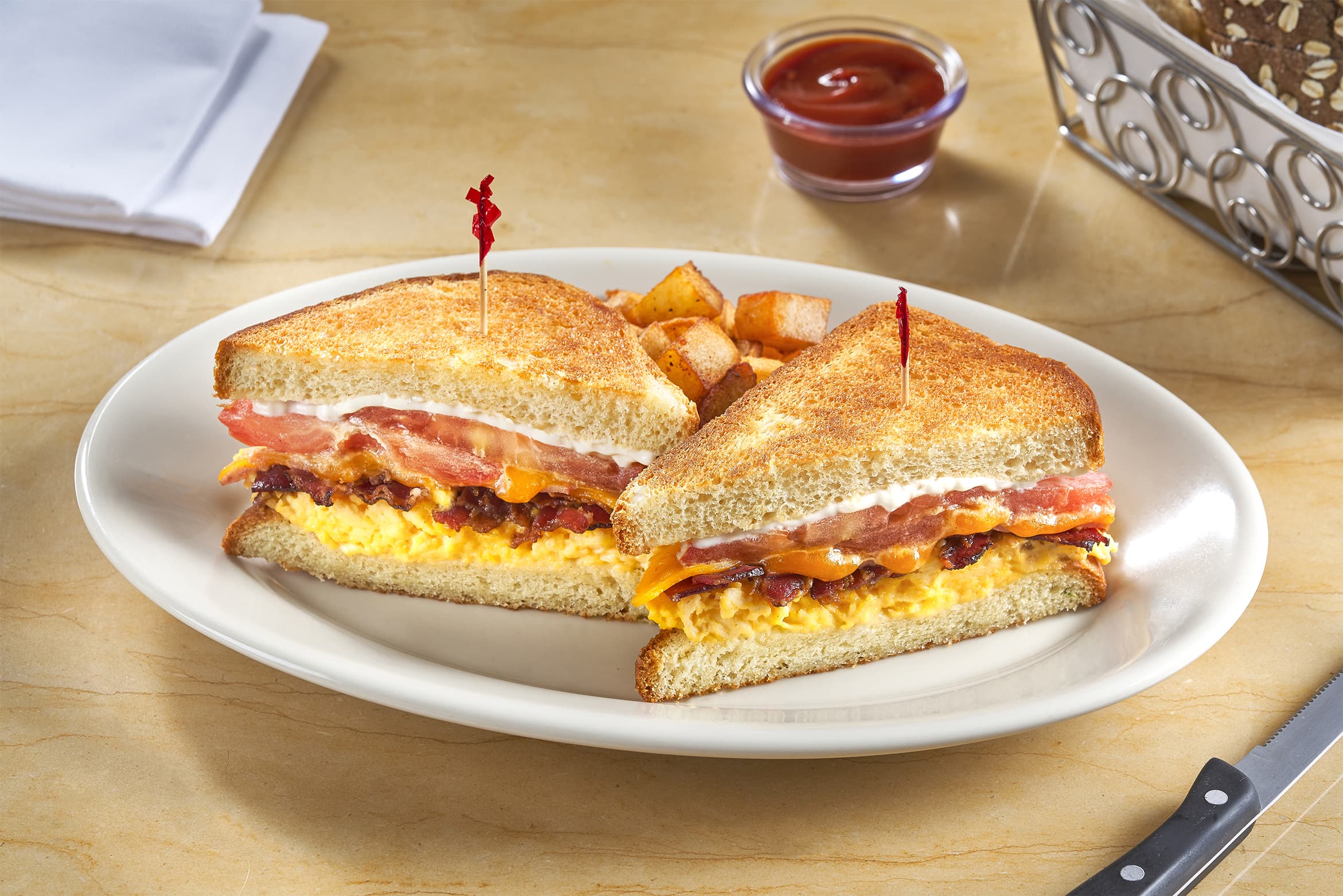 Brioche Breakfast Sandwich