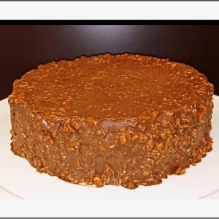 Snow Cake Grande Magno de Chocolate Crujiente