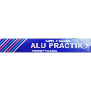 PAPEL ALUMINIO #07 ALUPRACTIK PZA