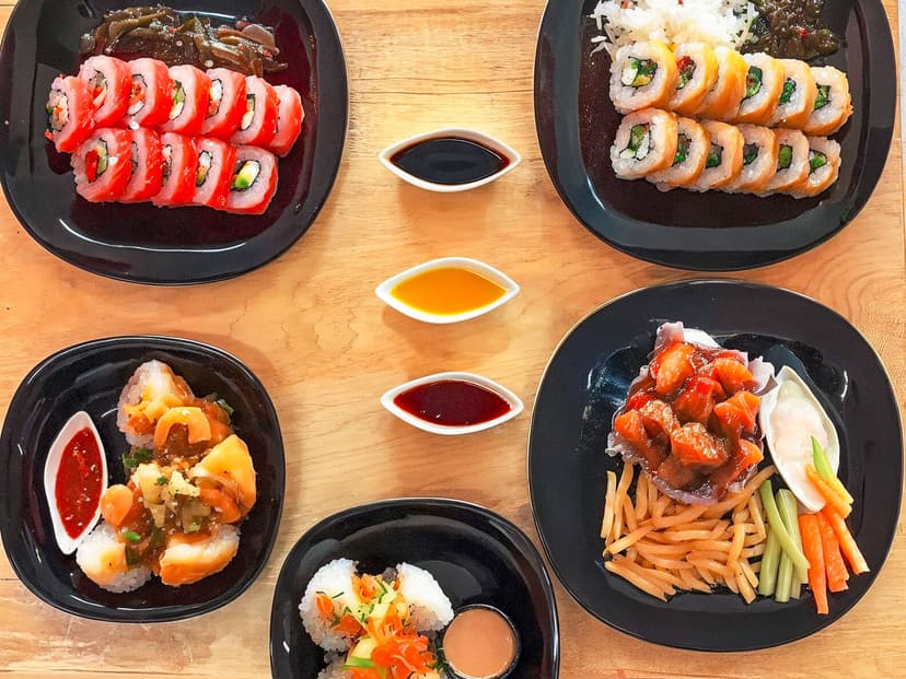 Omu Balls & Sushi