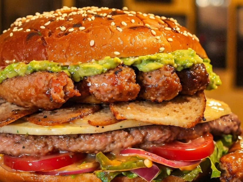 Hamburguesas  Al Carbón La No.1 Lomas