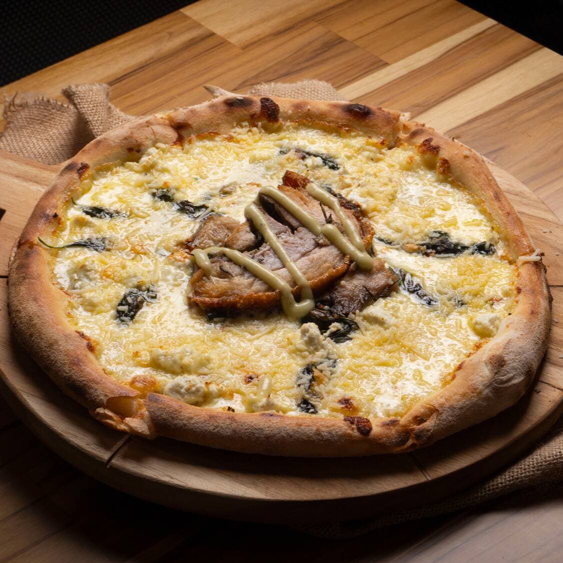 Pizza Bianco 6 Porciones