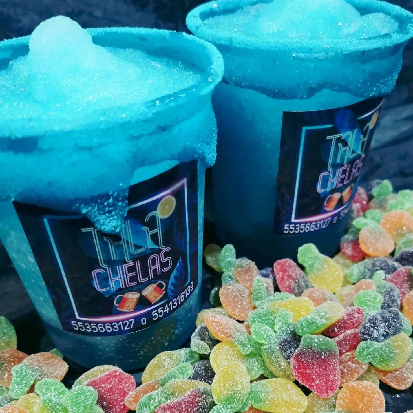 2 Azules Frappe