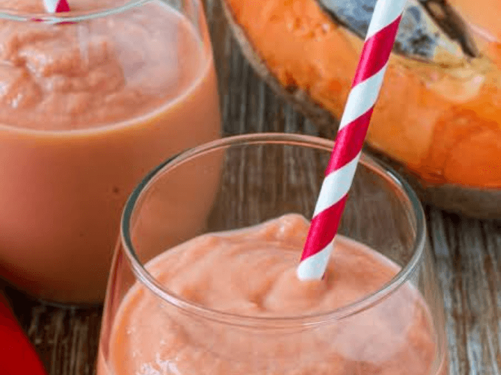 Licuado de mamey de un litro