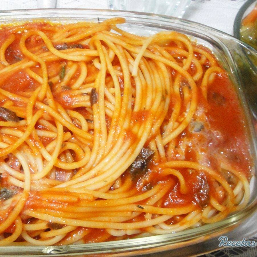 Pinto con Spaggetti + Cafe