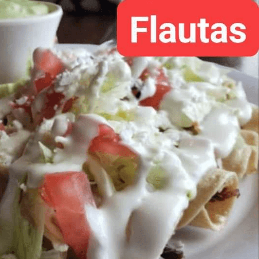 ORDEN DE FLAUTAS POLLO