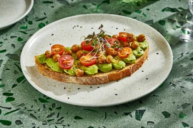 Tostada de Aguacate