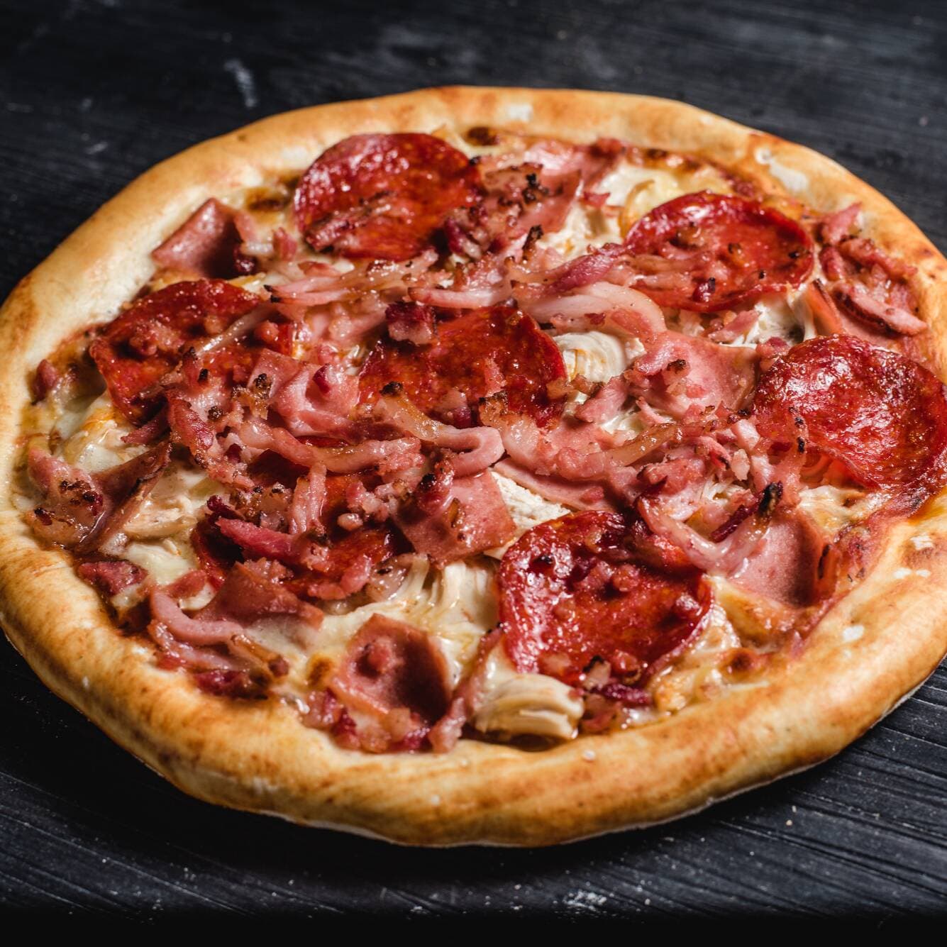 Pizza Go Personal de 20 cms (4 Porciones) + Bebida