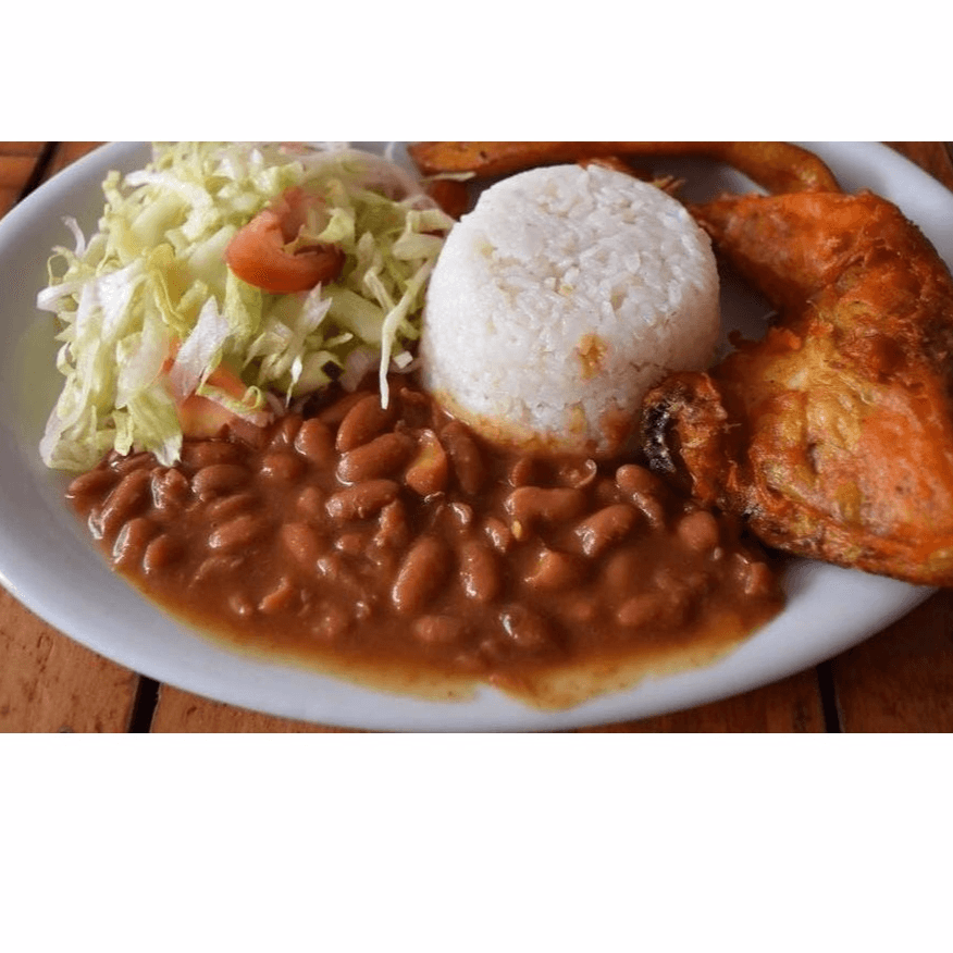Almuerzo Economico Lomo de Cerdo +bebida 250ml
