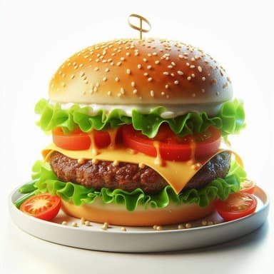 HAMBURGUESA SENCILLA