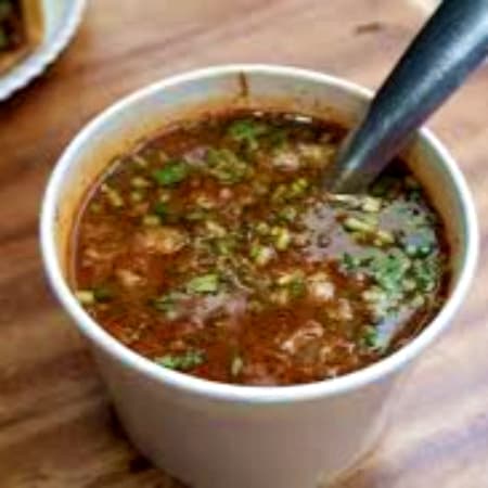 Consomé de 500ml con Carne