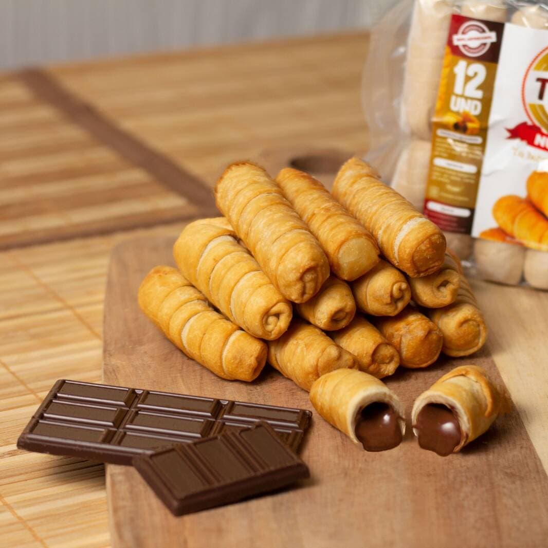 Tequeños Docena Frita de Chocolate