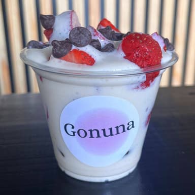 Fresas con crema