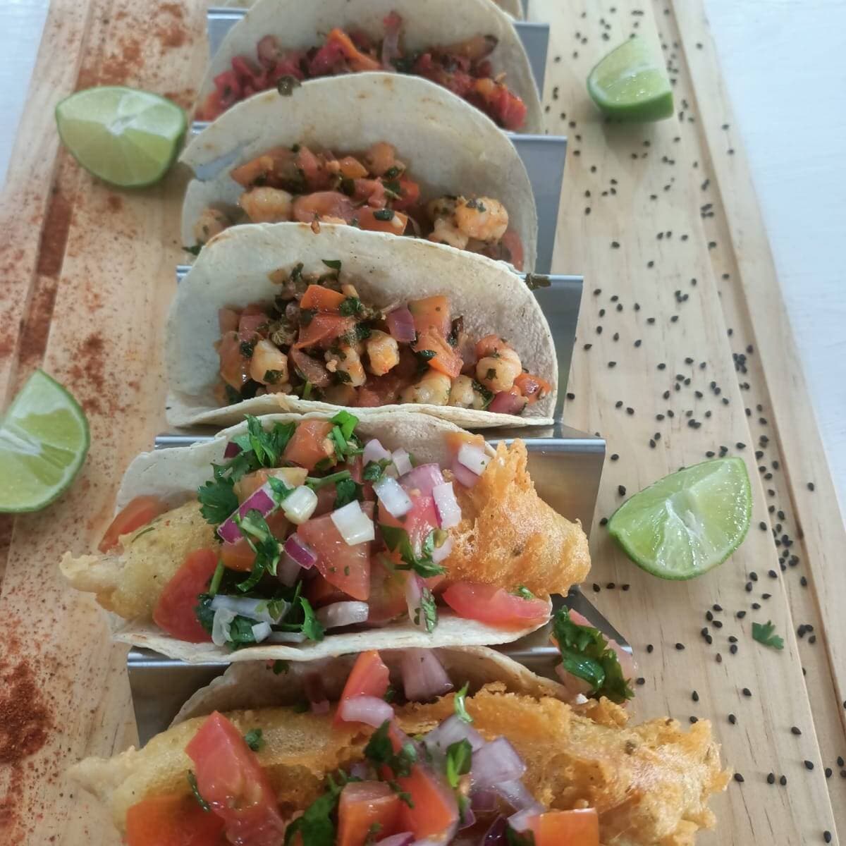 Taco Capeado de Camarón