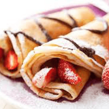 Crepe con Fresas