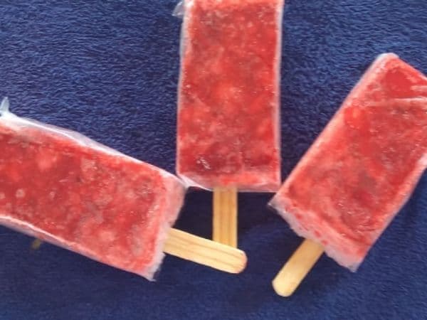 Paleta de Fresa de Agua