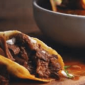 1 Taco De Birria Con Salsita