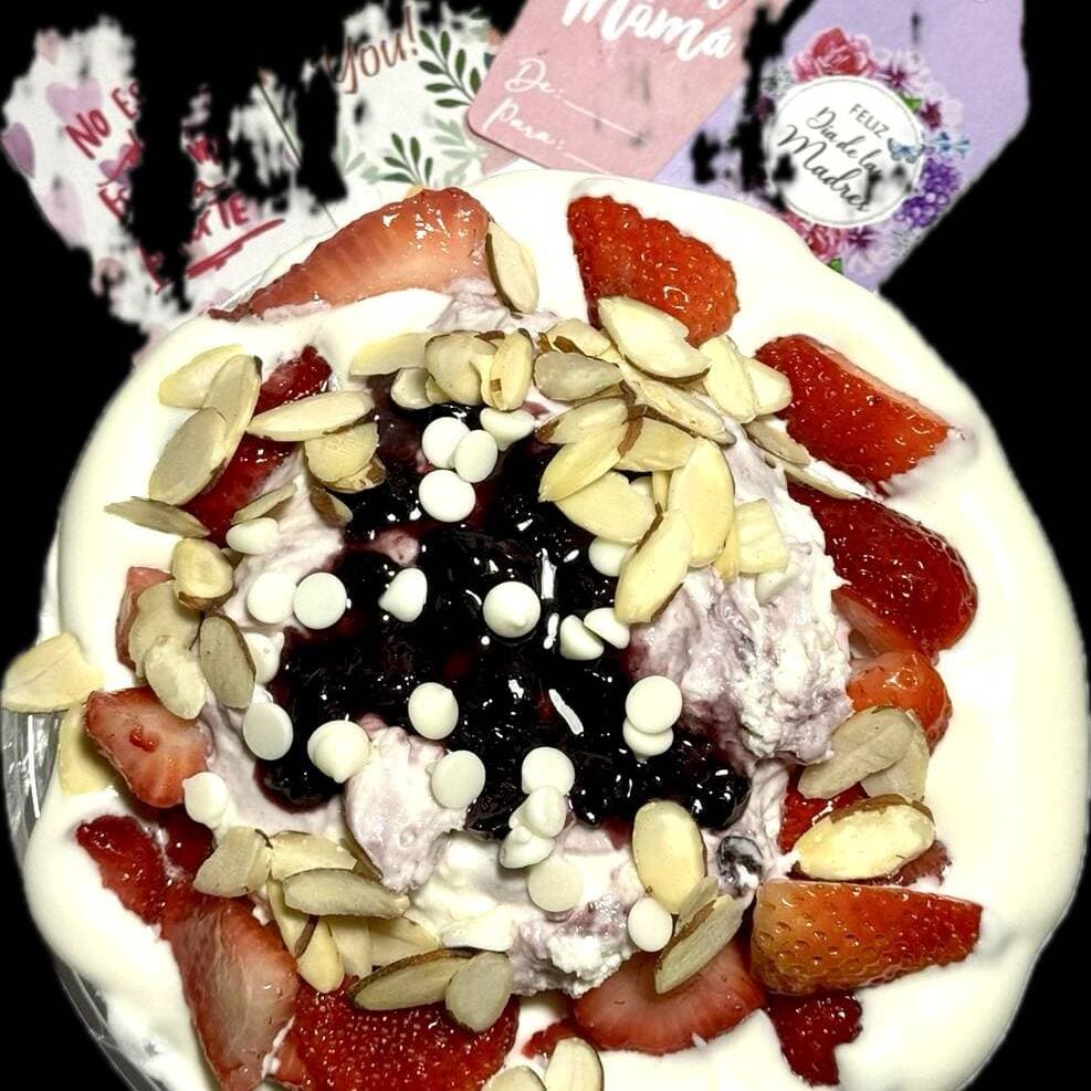 Fresas con crema  🍓✨ sabor Limón & Blueberry