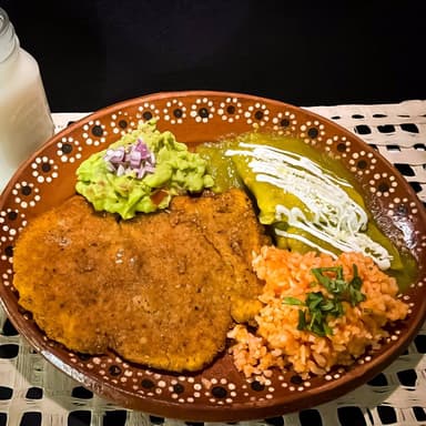 Comida Milanesa de Pollo